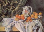 Paul Cezanne Still life with Drapery Germany oil painting artist